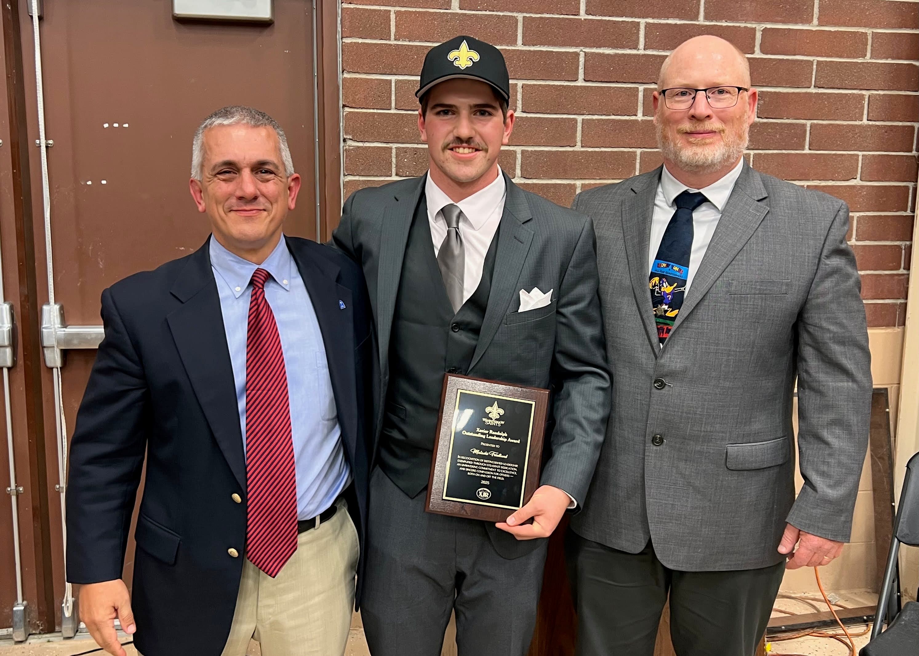 Malachi Friedlund - 2025 Xavier Randolph Award recipient