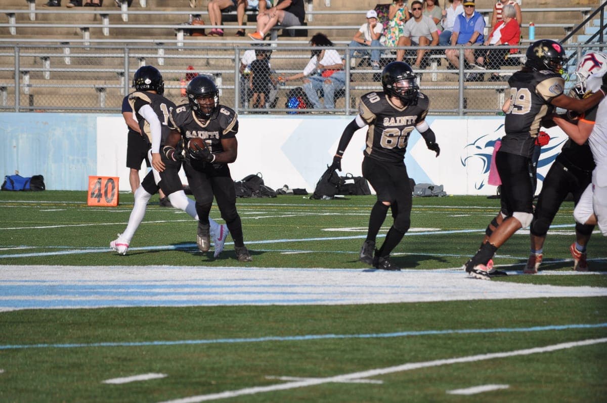 Saints 2025 game action shot