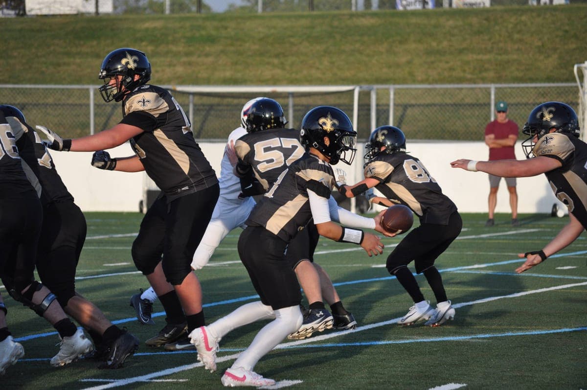 Saints 2025 game action shot