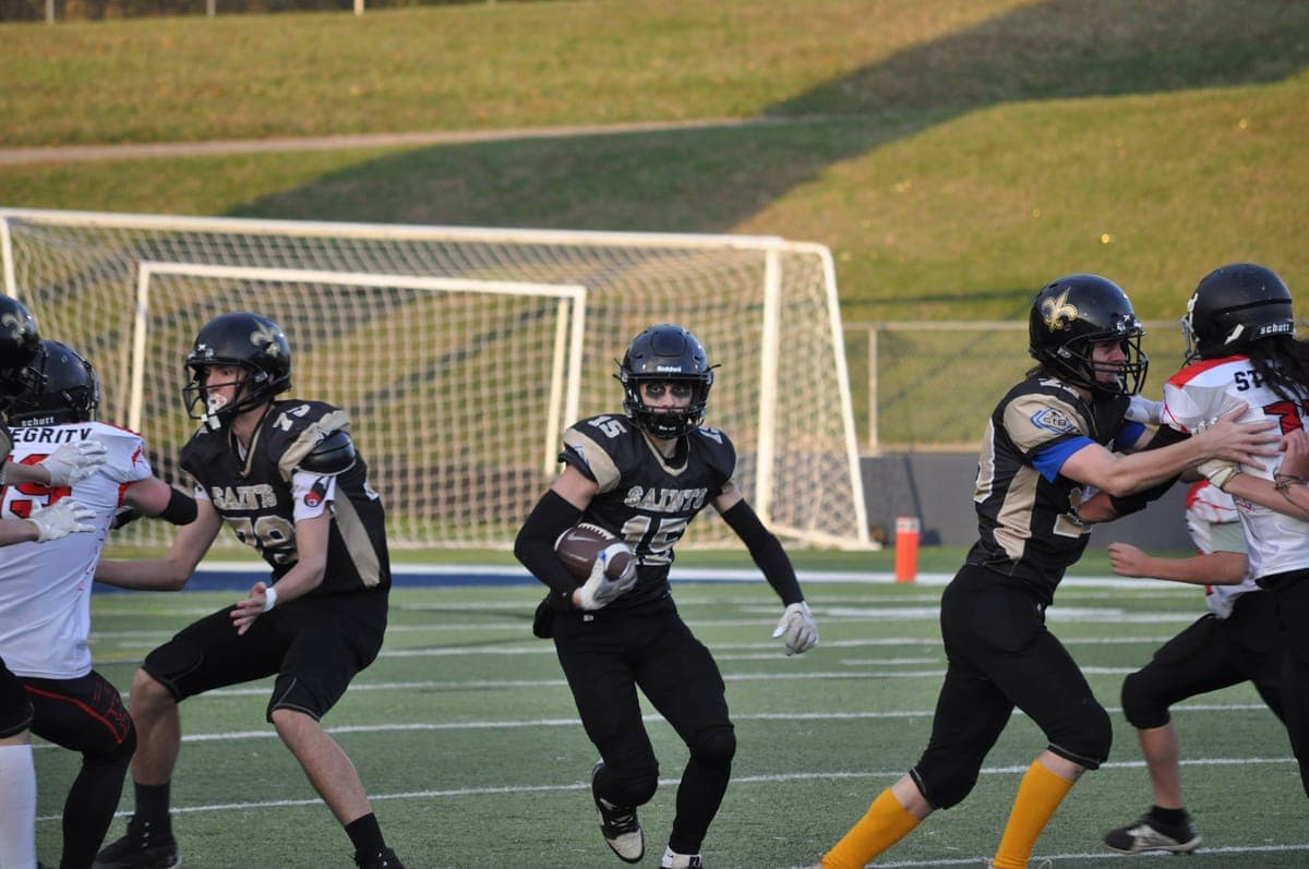 Saints 2025 game action shot