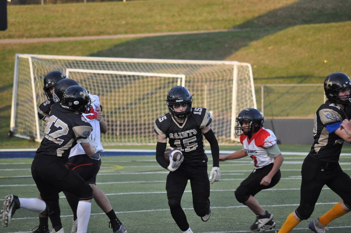 Saints 2025 game action shot