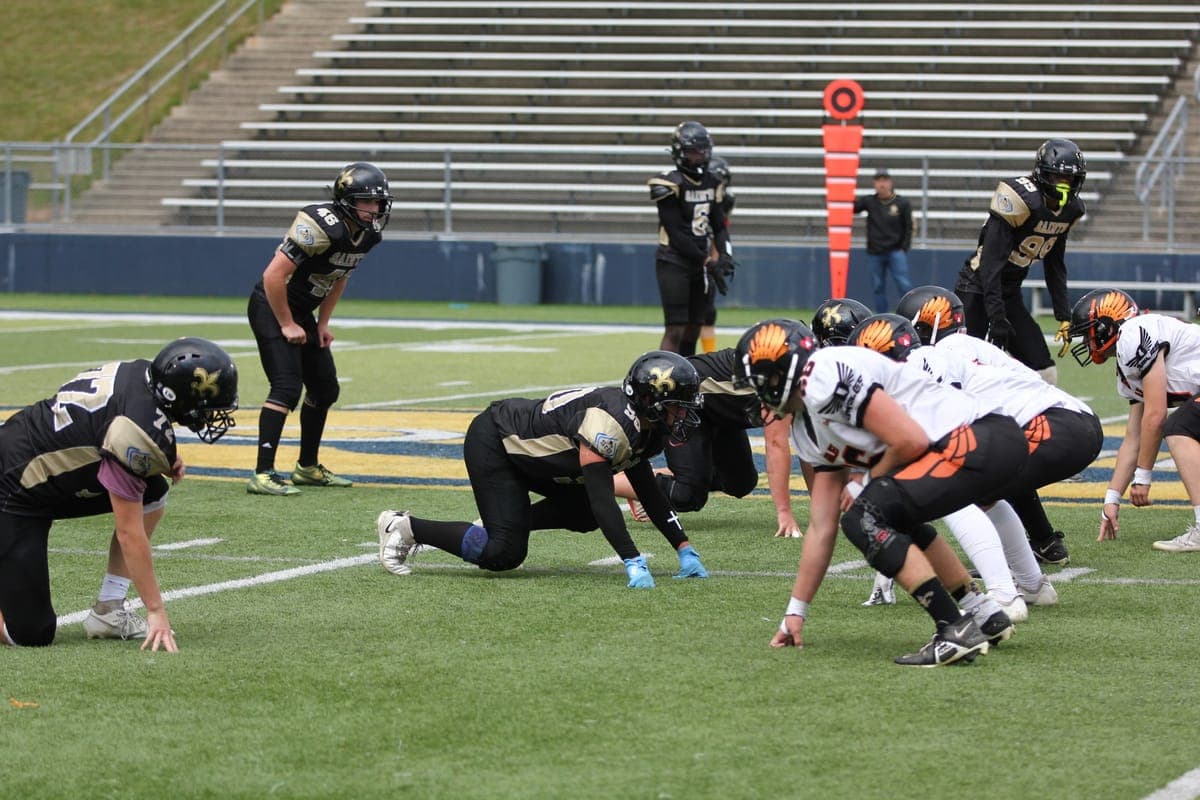 Saints 2025 game action shot