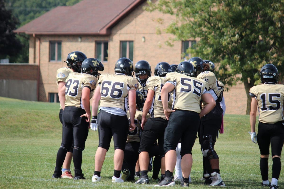 Saints 2025 game action shot