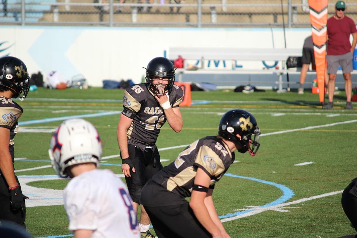 Saints 2025 game action shot