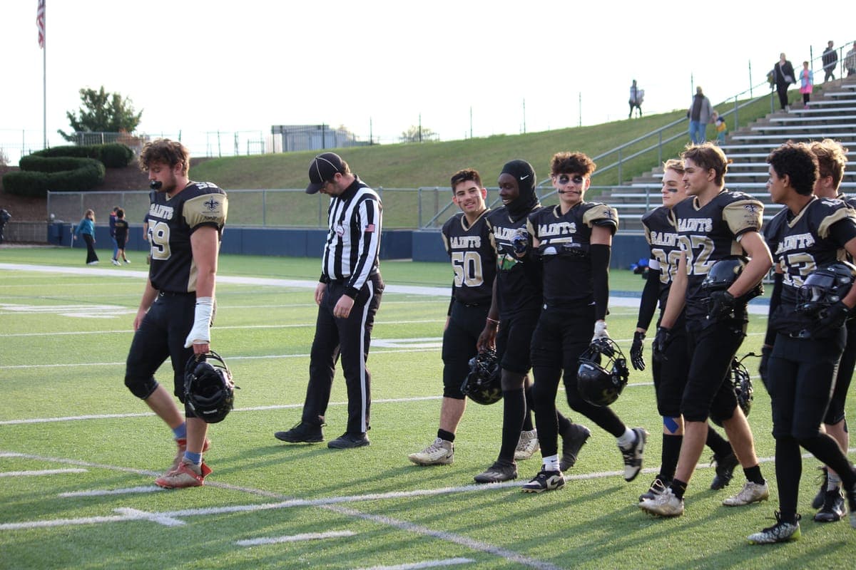 Saints 2025 game action shot