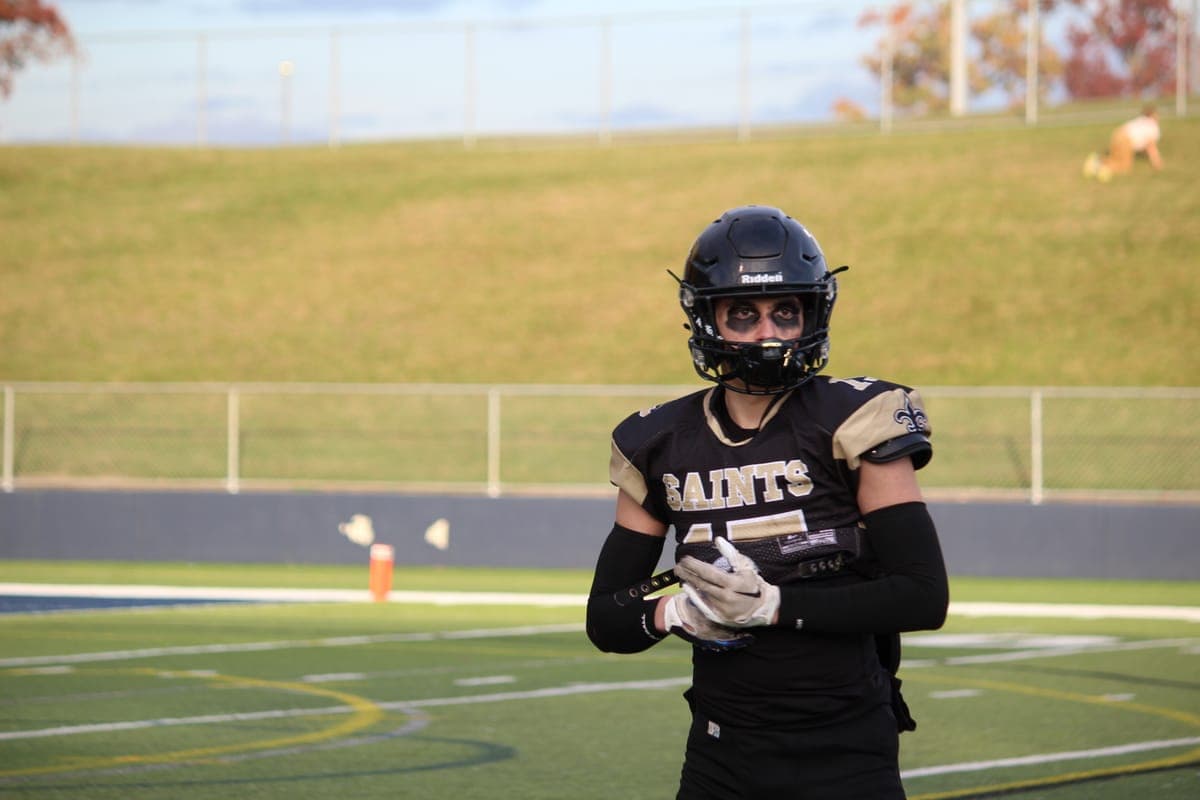 Saints 2025 game action shot