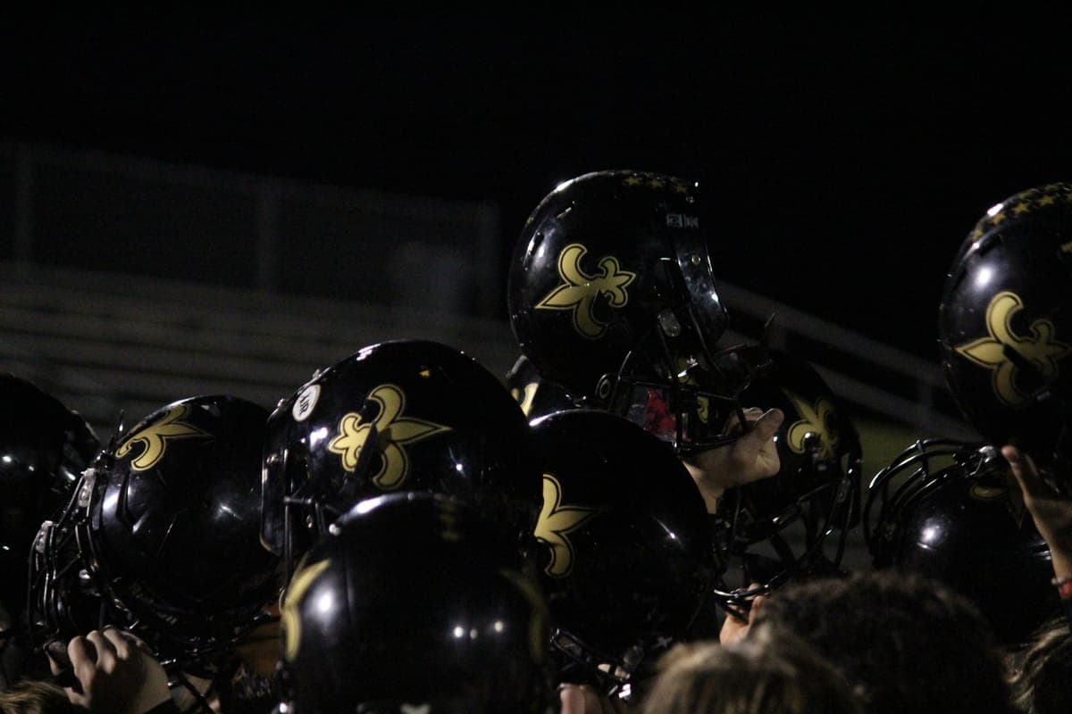 Saints 2025 game action shot