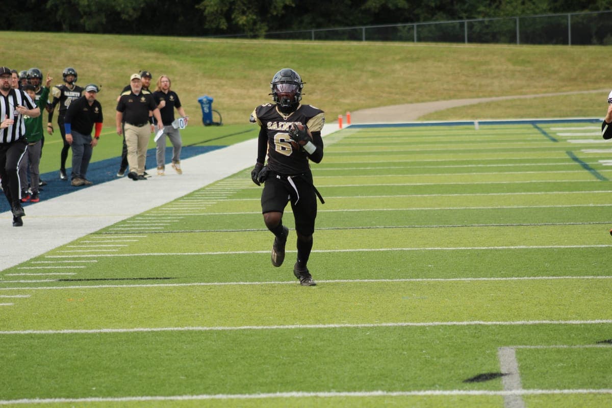 Saints 2025 game action shot