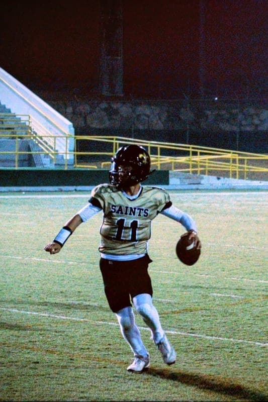 Saints 2025 game action shot