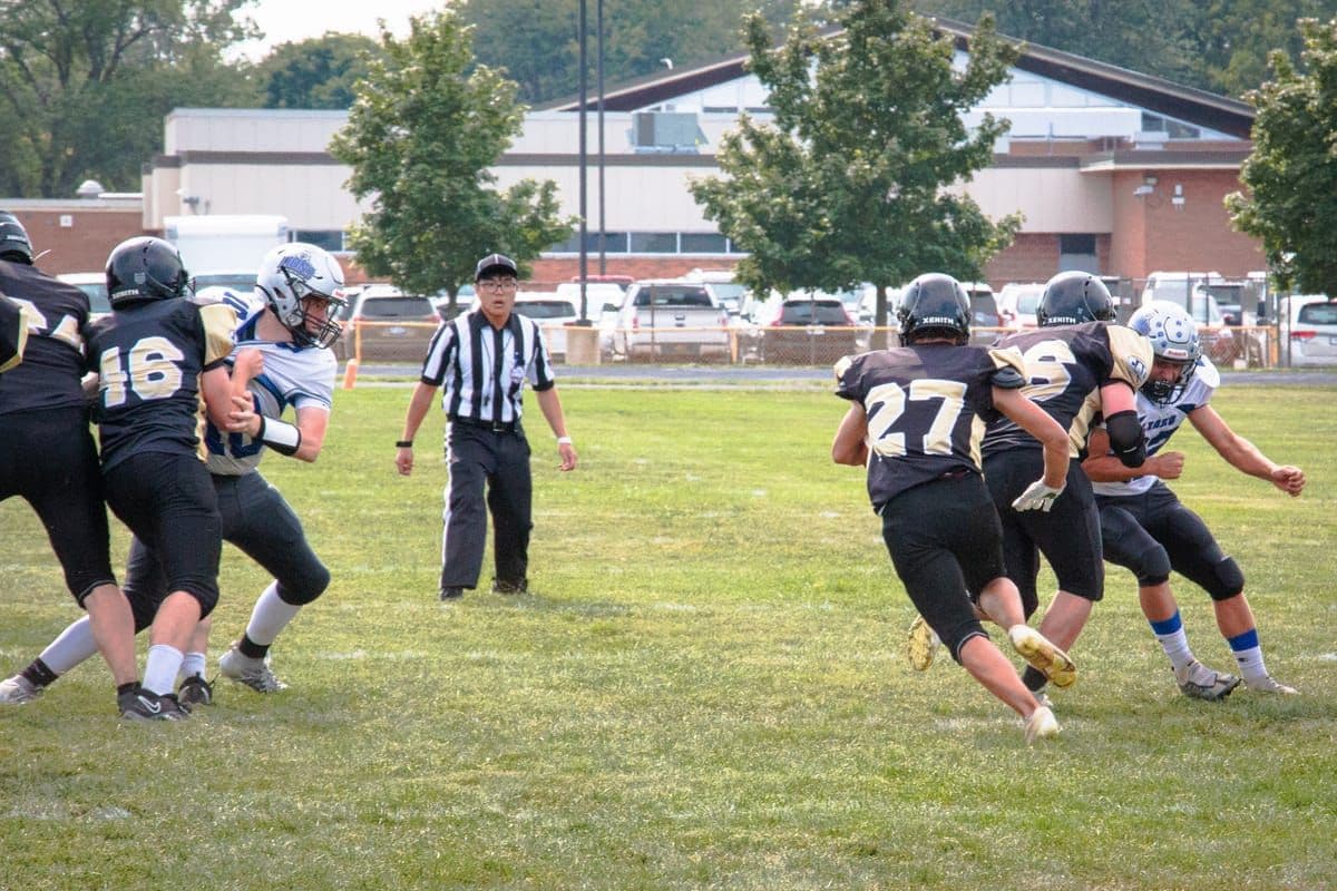 Saints Week 1 action shot