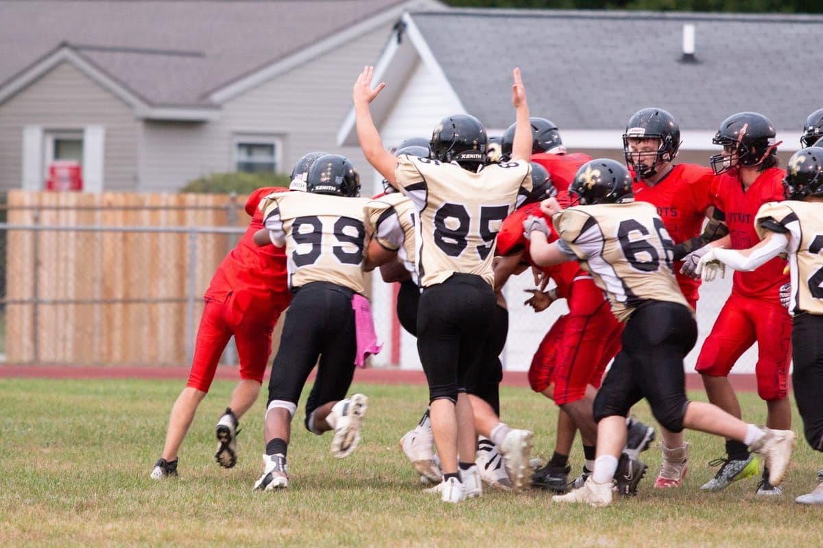 Saints Week 5 action shot