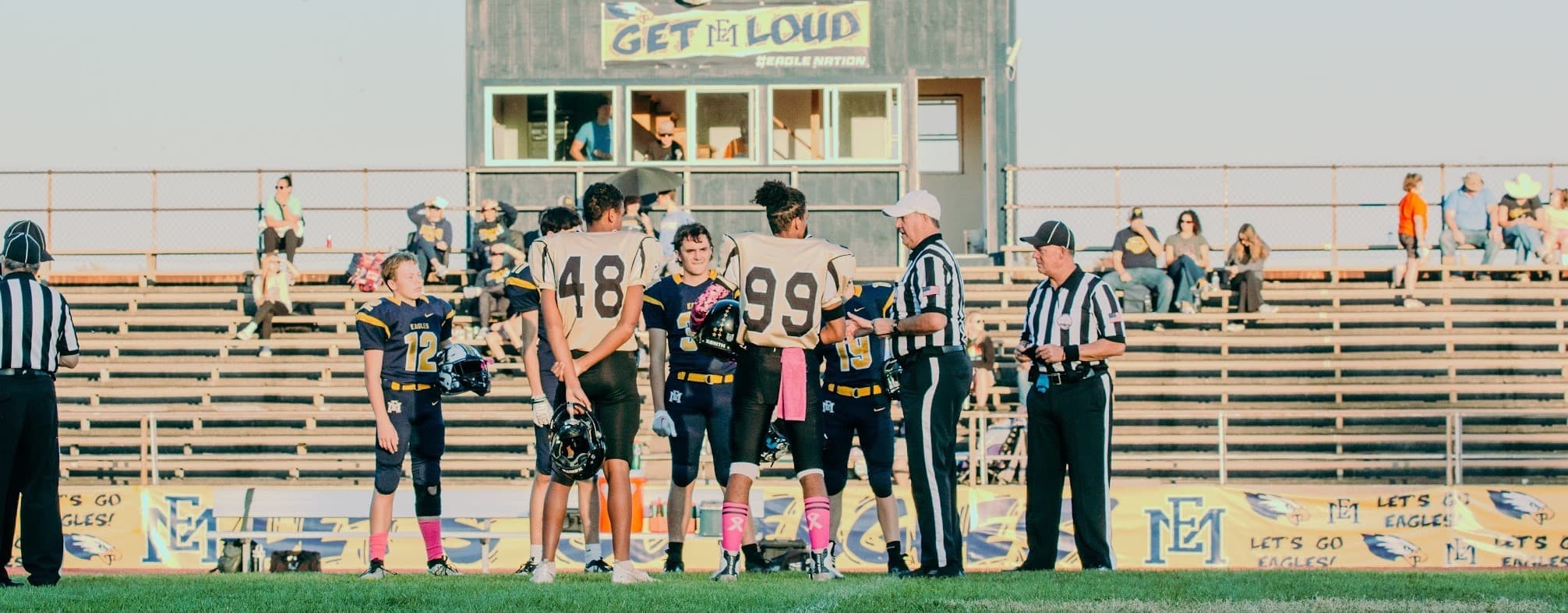 Saints banner photo from Week 8