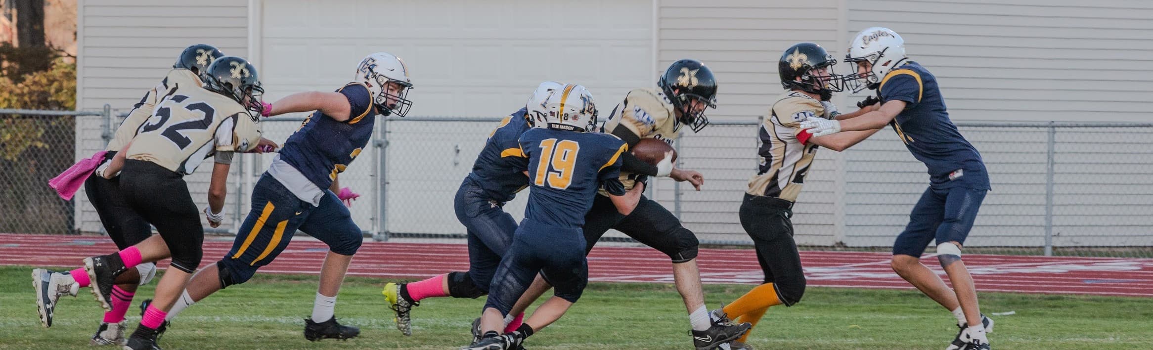 Saints Week 8 action shot (alternate)