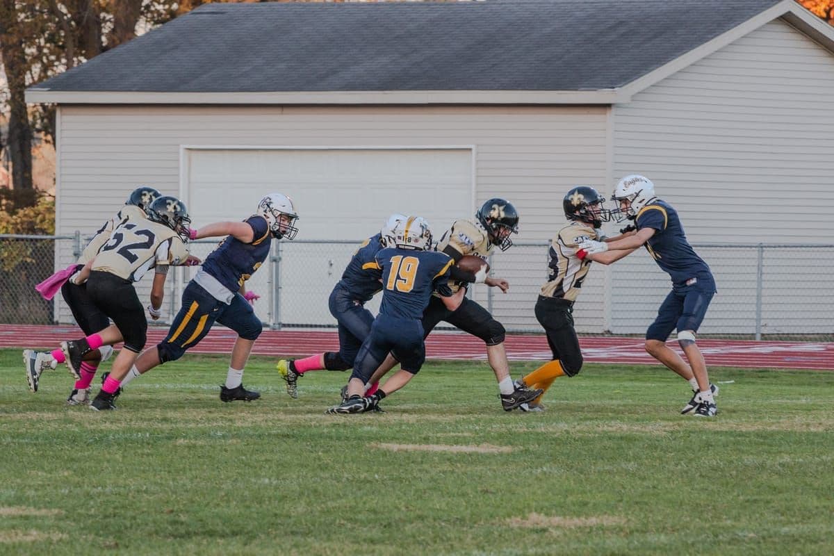 Saints Week 8 action shot