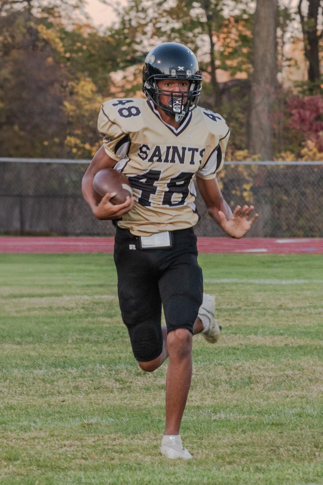 Saints Week 8 action shot