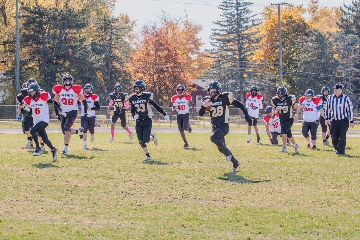 Saints Week 9 action shot